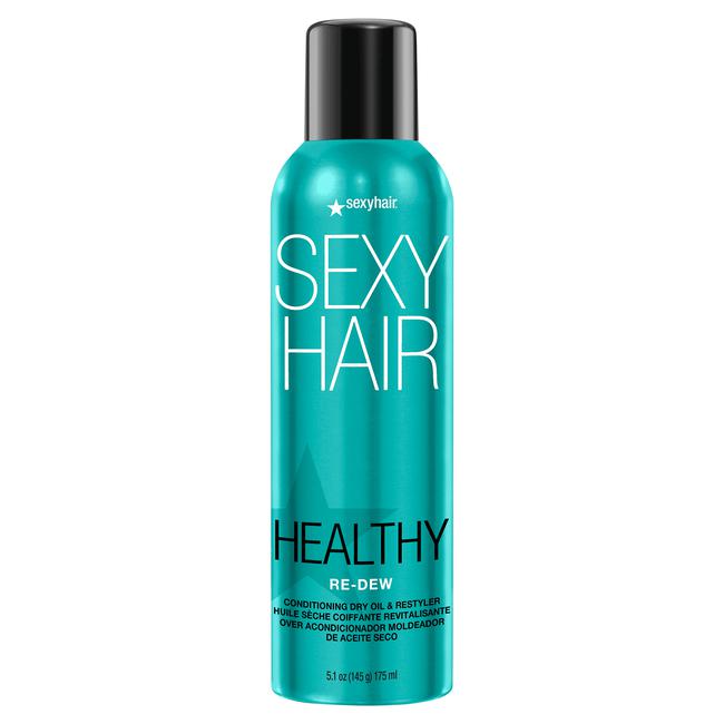 SexyHair Healthy Re-Dew Conditioning Dry Oil and Restyler, 5.1 Oz-