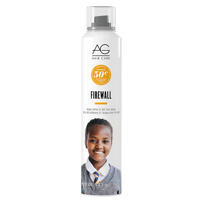 AG Hair One Girl Can Edition Firewall Argan Shine & Flat Iron Spray 5oz