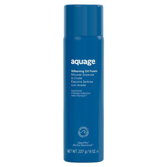 Aquage Silkening Oil Foam, Beyond Body Sealing Spray 8 oz-