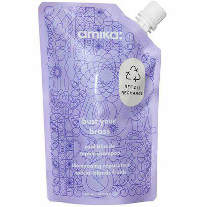 Amika Bust Your Brass Cool Blonde Repair Shampoo-