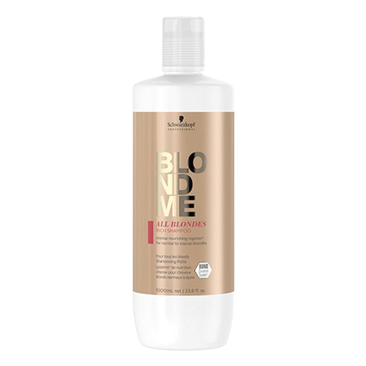 Schwarzkopf Blondme All Blondes Rich Shampoo 33.8oz-