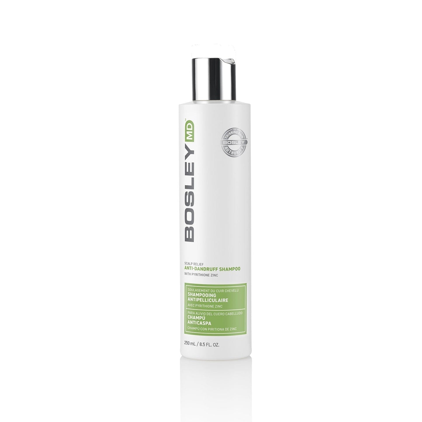 BosleyMD Scalp Relief Anti Dandruff Shampoo 8.5oz-