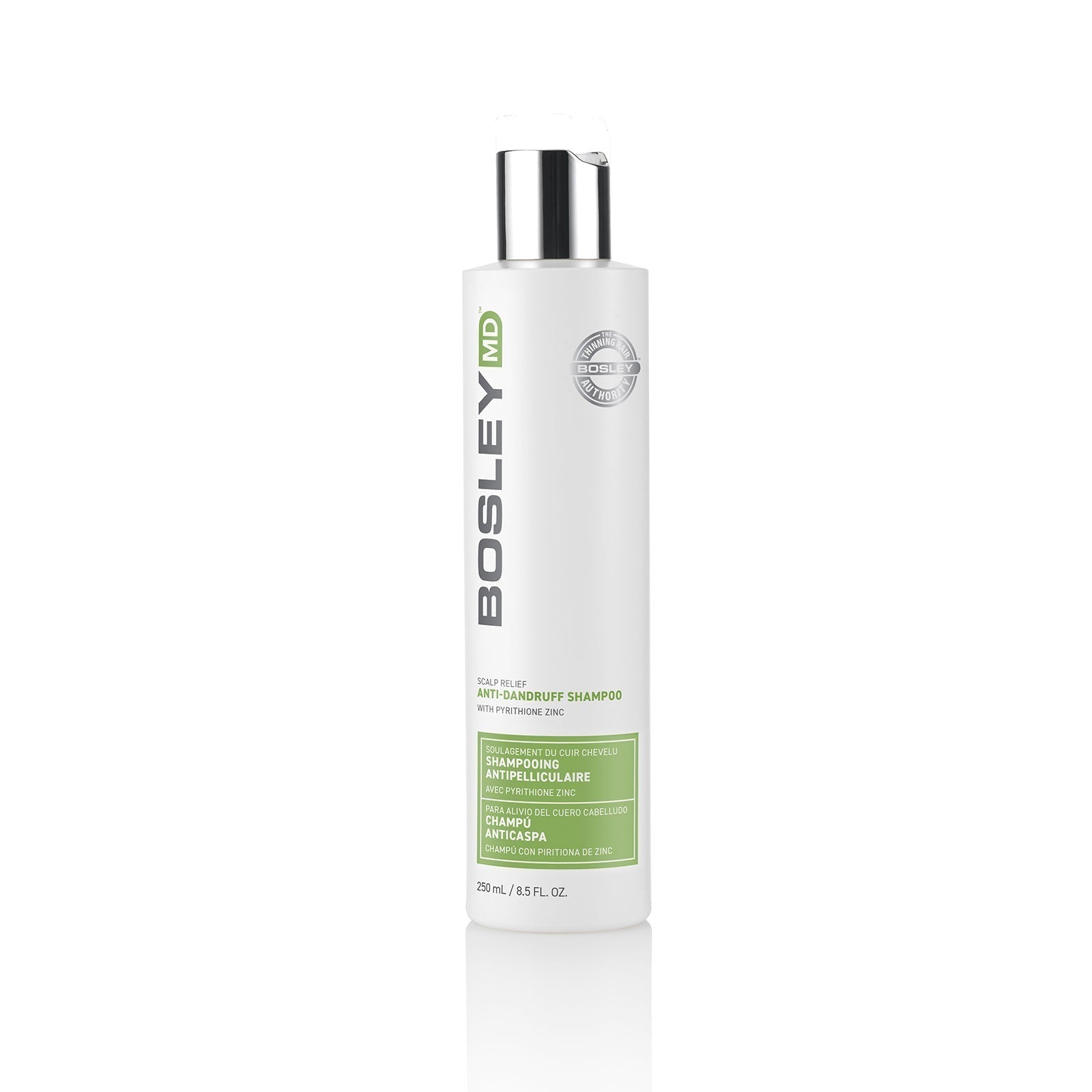 BosleyMD Scalp Relief Anti Dandruff Shampoo 8.5oz-