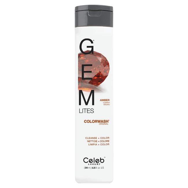 Celeb Luxury Gem Lites Amber Colorwash 8.25oz-
