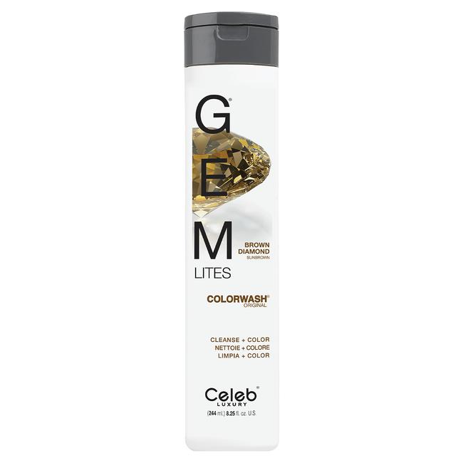 Celeb Luxury Gem Lites BROWN DIAMOND Colorwash 8.25oz-