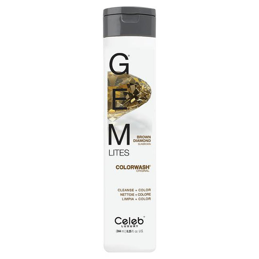 Celeb Luxury Gem Lites BROWN DIAMOND Colorwash 8.25oz-