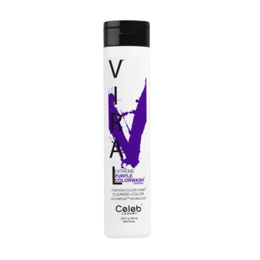 Celeb Luxury VIRAL COLORWASH, EXTREME PURPLE, 8.25oz.-
