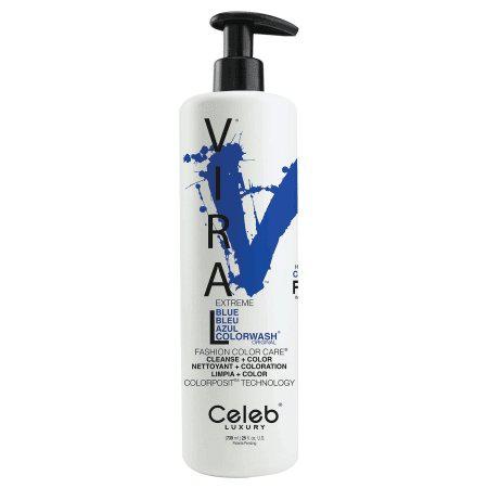 Celeb Luxury VIRAL COLORWASH, Extreme Blue, 25 fl.oz.-