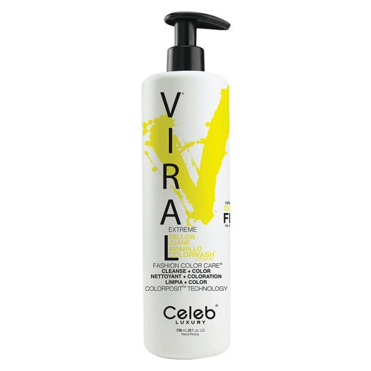 Celeb Luxury VIRAL COLORWASH, Extreme Yellow, 25oz-