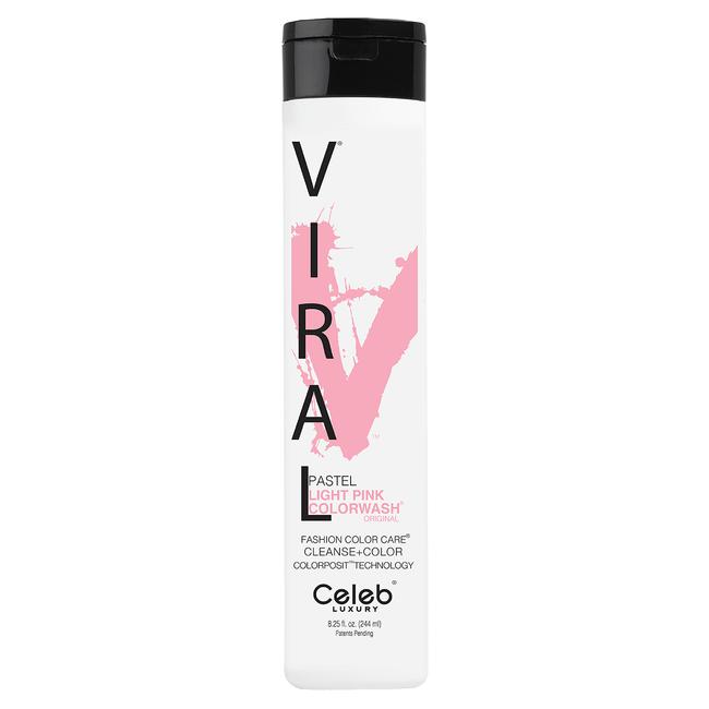Celeb Luxury VIRAL Colorwash- Pastel Light Pink- 8.25oz.-