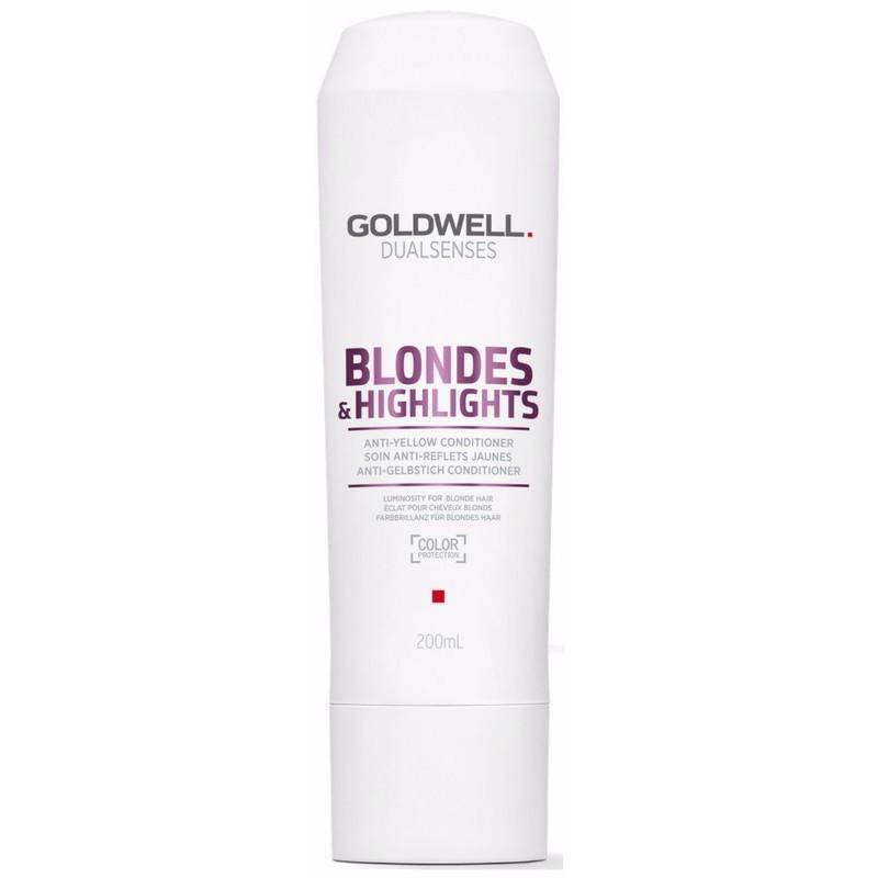 Goldwell Dualsenses Blondes & Highlights Anti-yellow Conditioner 10.1 Oz-