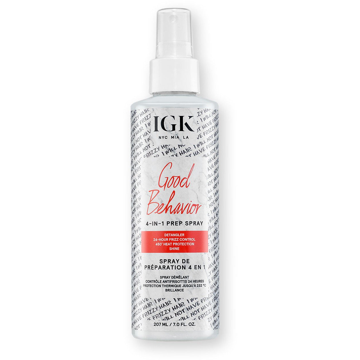 IGK GOOD BEHAVIOR 4-in-1 Prep Spray 7oz-