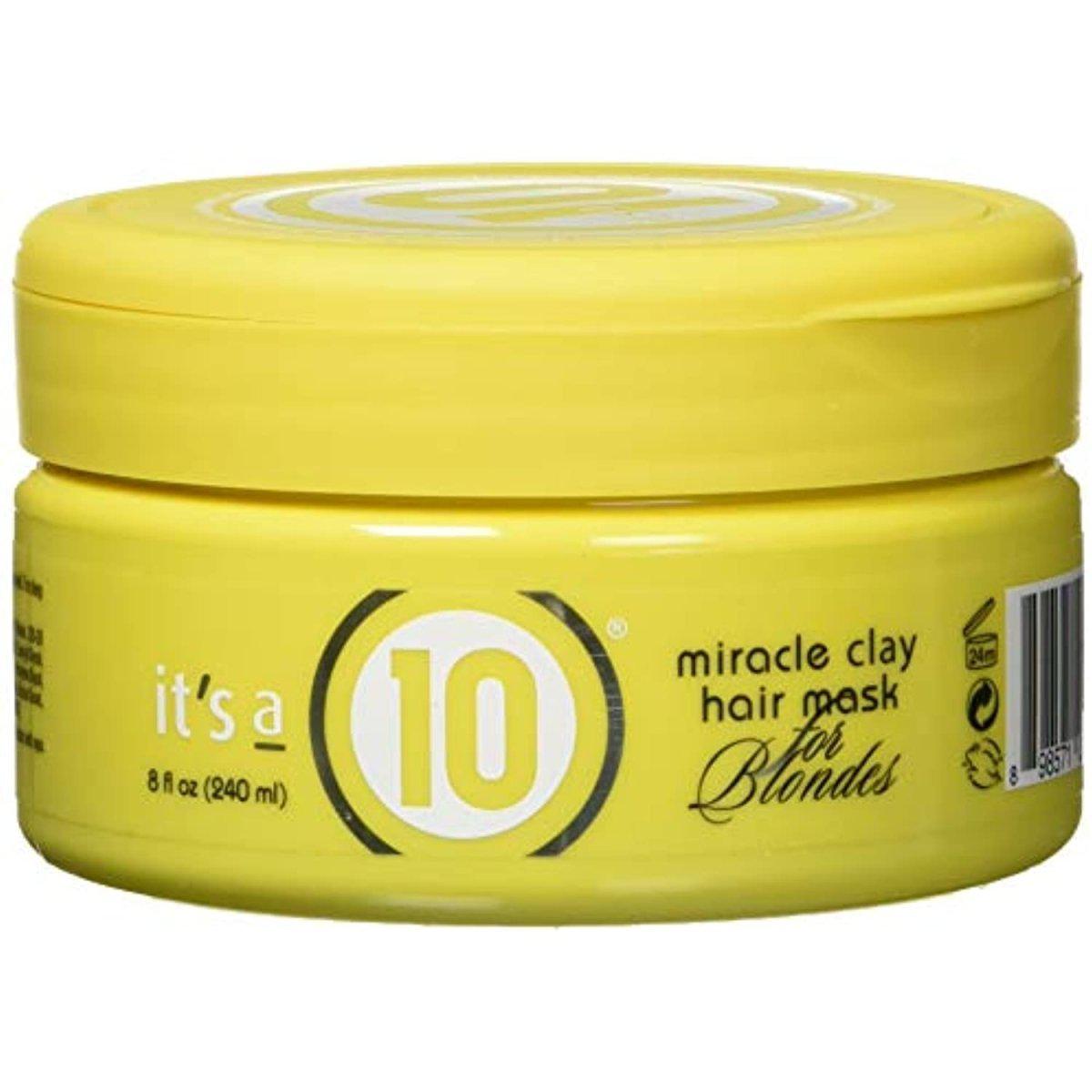 Its A 10 Miracle Clay Hair Mask for Blondes 8oz-