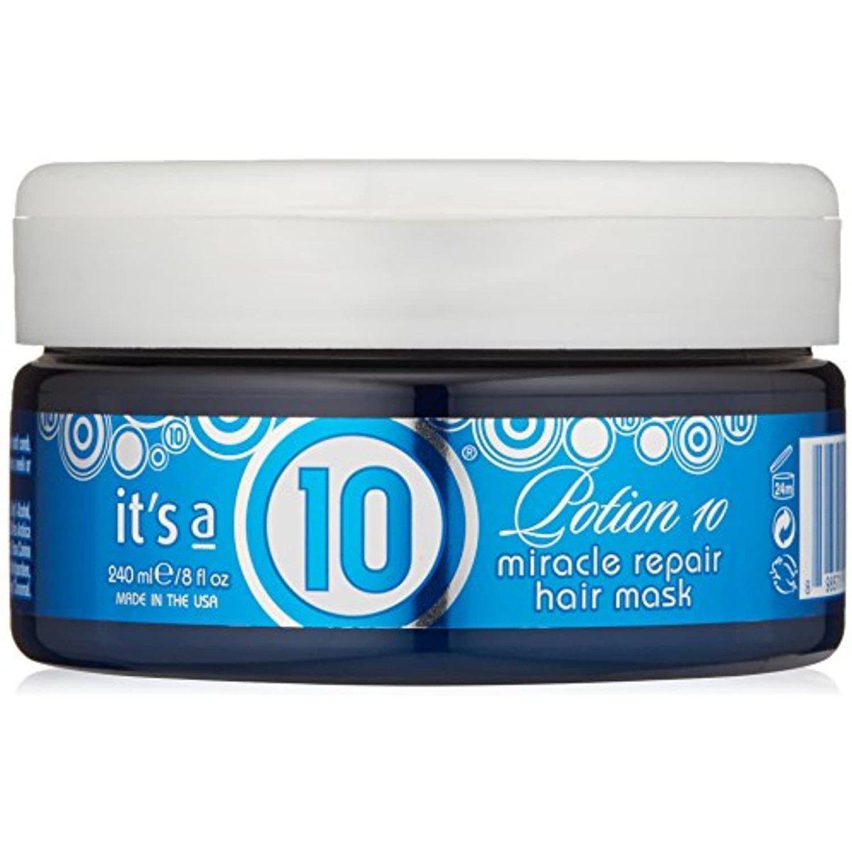 It's A 10 Potion 10 Miracle Repair Hair Mask, 8 Floz-