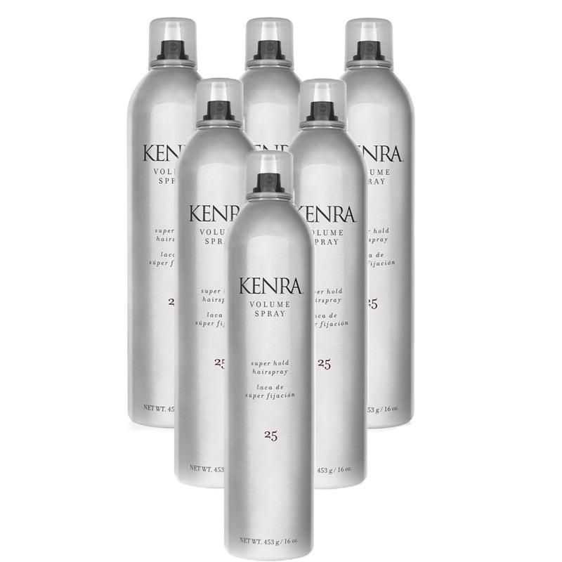 Kenra Volume Hairspray #25, 55% Voc, 16 oz (Pack of 6)-