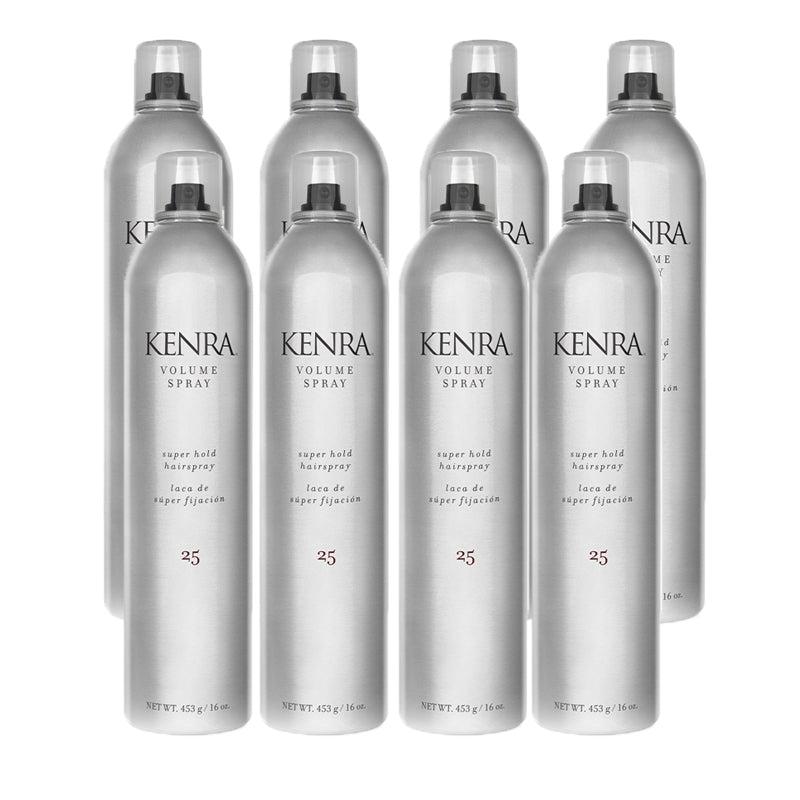 Kenra Volume Hairspray #25, 55% Voc, 16 oz (Pack of 8)-