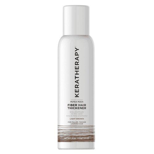 Keratherapy Perfect Match Fiber Hair Thickener - Light Brown 4 oz-