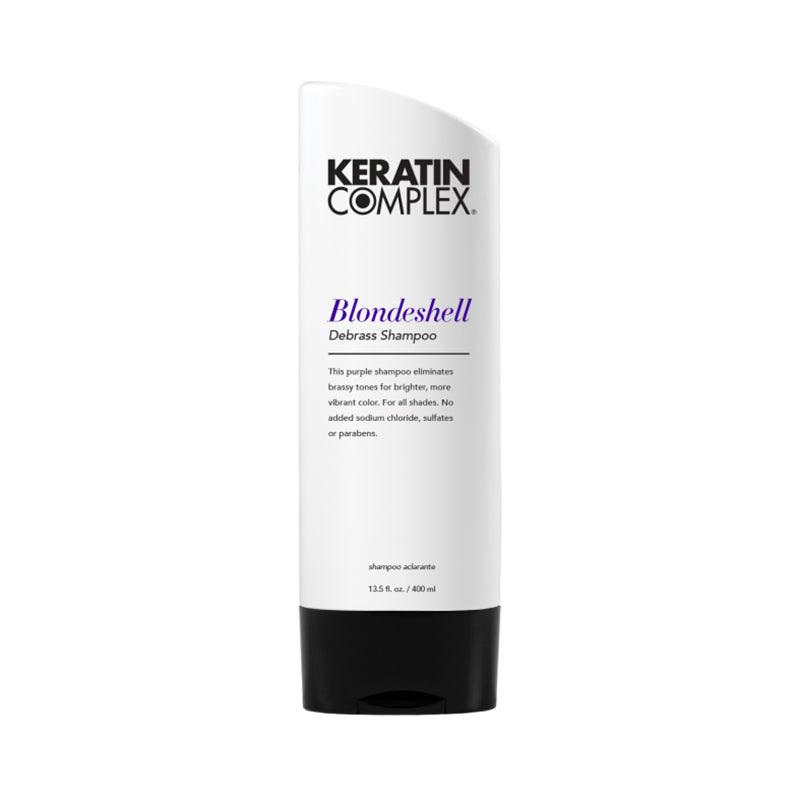 Keratin Complex Blondeshell Shampoo front bottle view