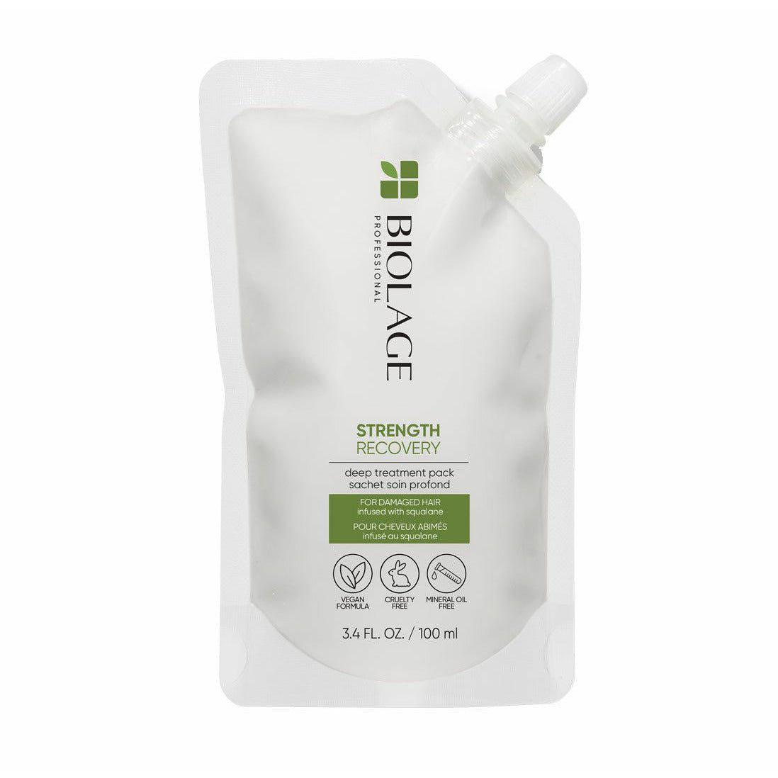 Matrix Biolage Strength Recovery Deep Treatment Pack 3.4 oz-