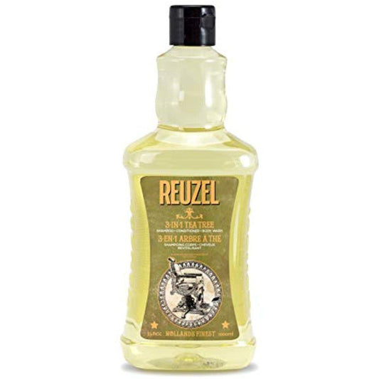 Reuzel 3-in-1 Tea Tree Shampoo 33.8oz-