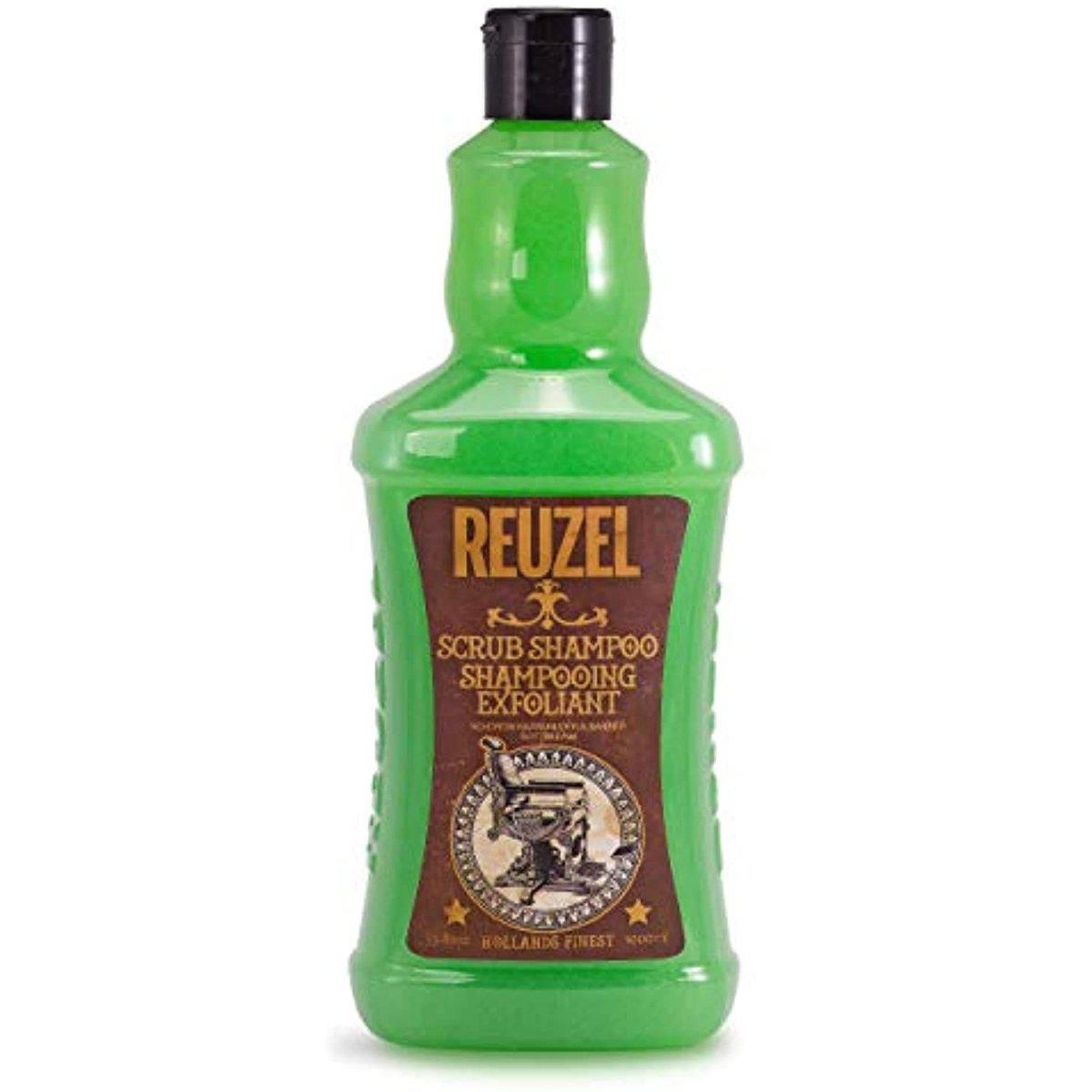 Reuzel Scrub Hair Shampoo for Men, 33.81oz-