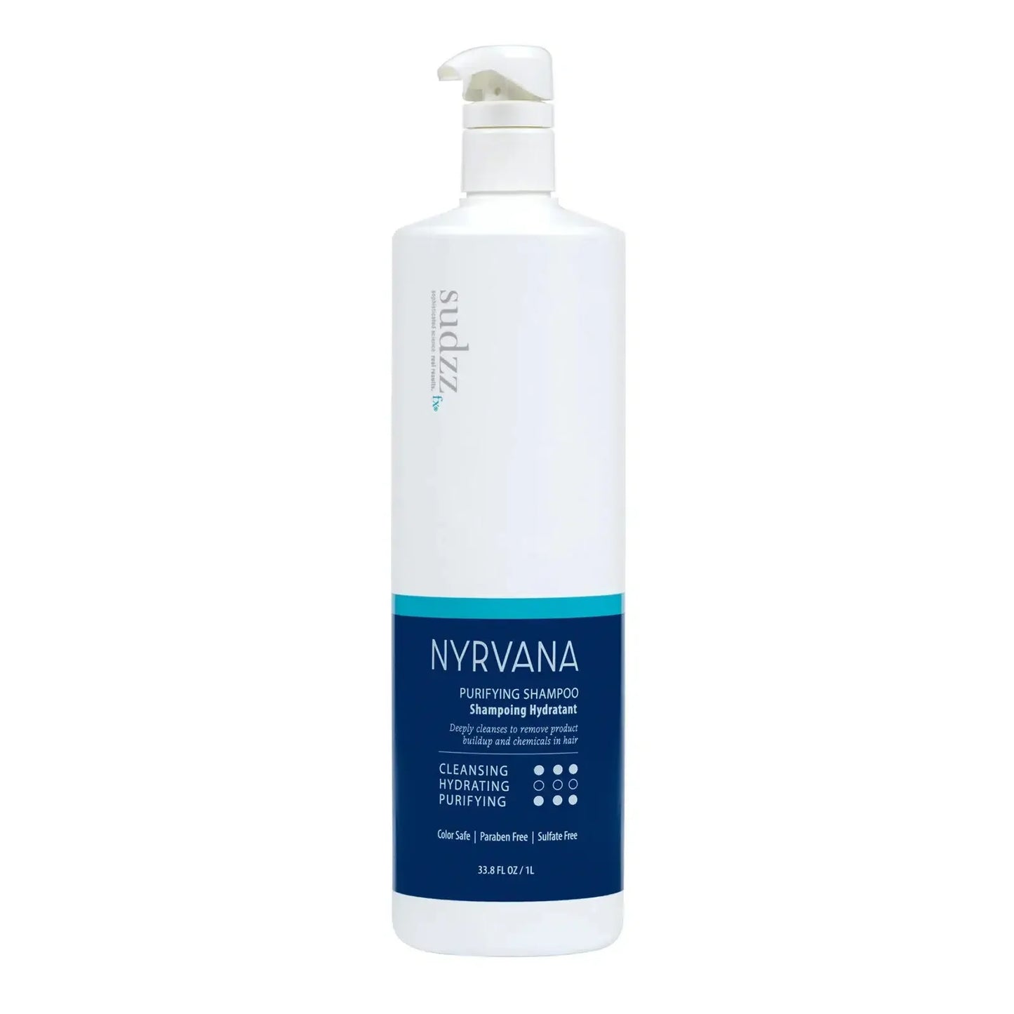 SUDZZfx Nyrvana Purifying Shampoo 33.8 oz-