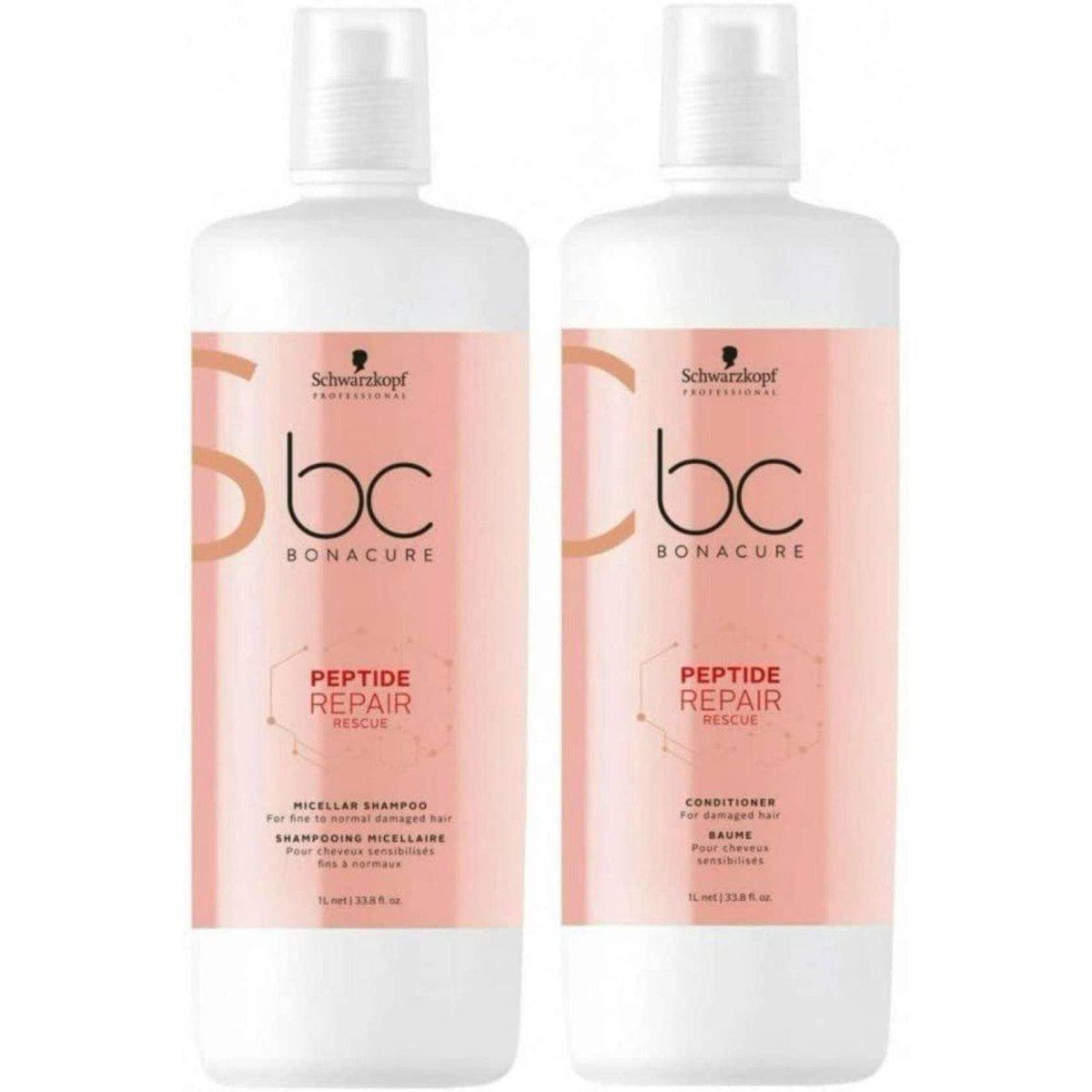 Schwarzkopf BC Bonacure Repair Rescue Shampoo & Conditioner Duo 33.8 oz-