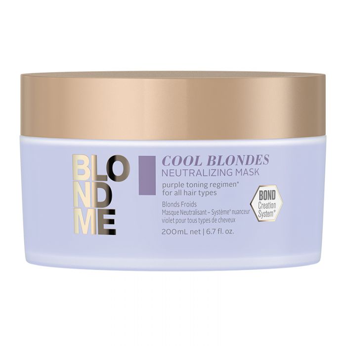 Schwarzkopf BLONDME Cool Blondes Neutralizing Mask 6.7 oz-
