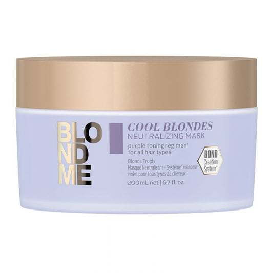 Schwarzkopf BLONDME Cool Blondes Neutralizing Mask 6.7 oz-