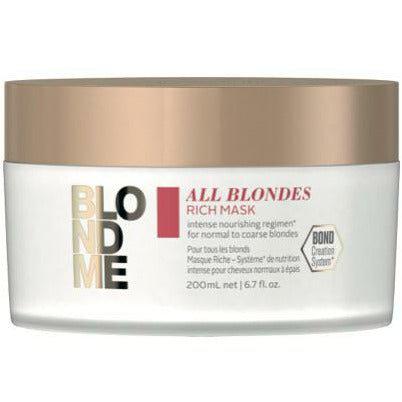 Schwarzkopf BlondMe All Blondes Rich Mask 6.7 oz-