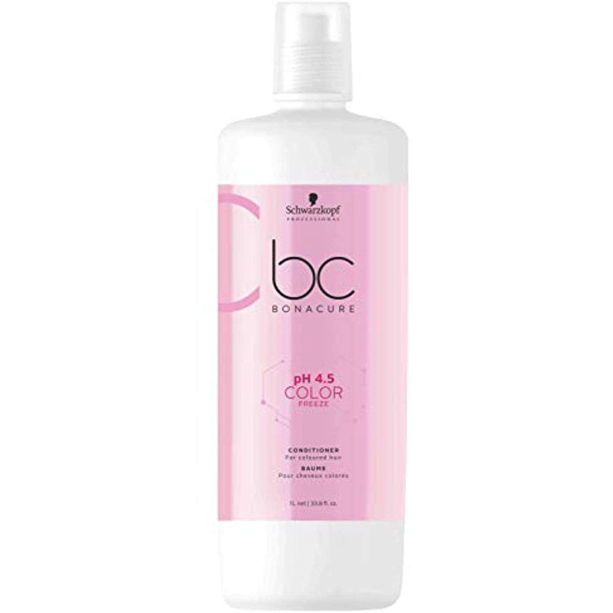 Schwarzkopf Bonacure pH 4.5 Color Freeze Conditioner, 33.8 oz-