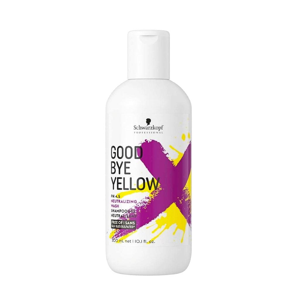 Schwarzkopf Good Bye Yellow Neutralizing Wash 10.oz-