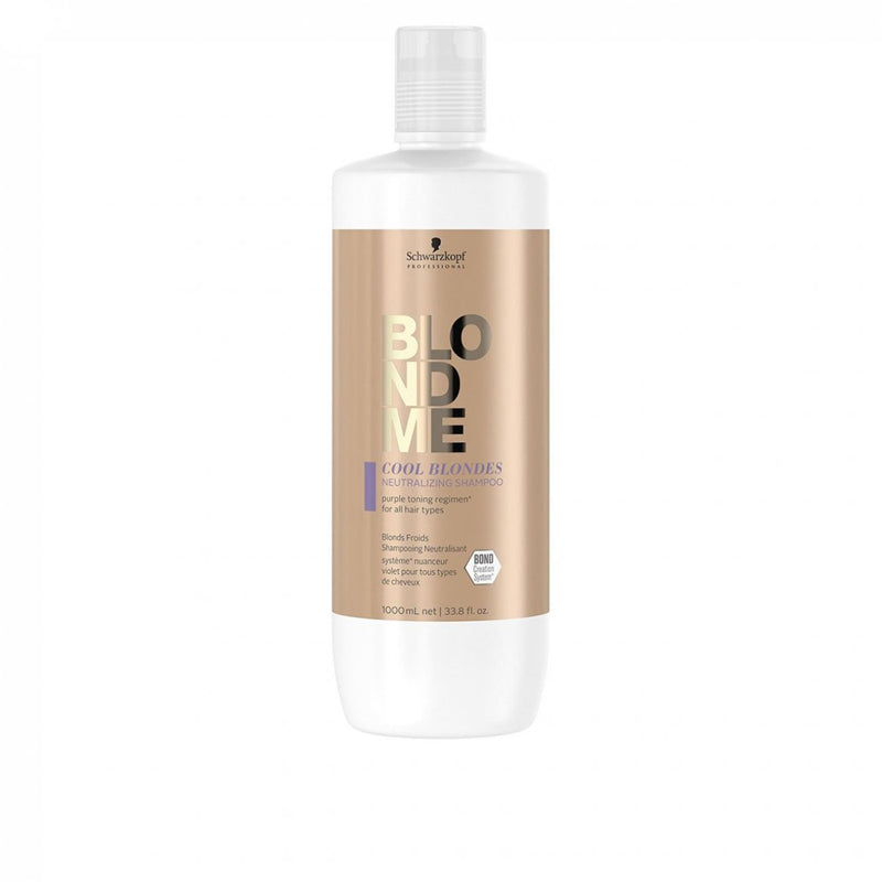 Schwarzkopf Blondme Cool Blondes Neutralizing Shampoo-