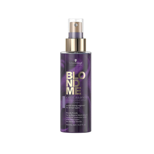 Schwarzkopf Blondme Cool Blondes Neutralizing Spray Conditioner 5oz-