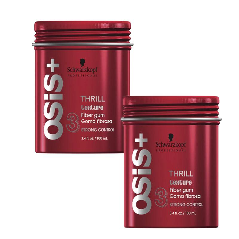 Schwarzkopf Osis+ Thrill Texture Fiber Gum 3.4oz. (Pack of 2)-