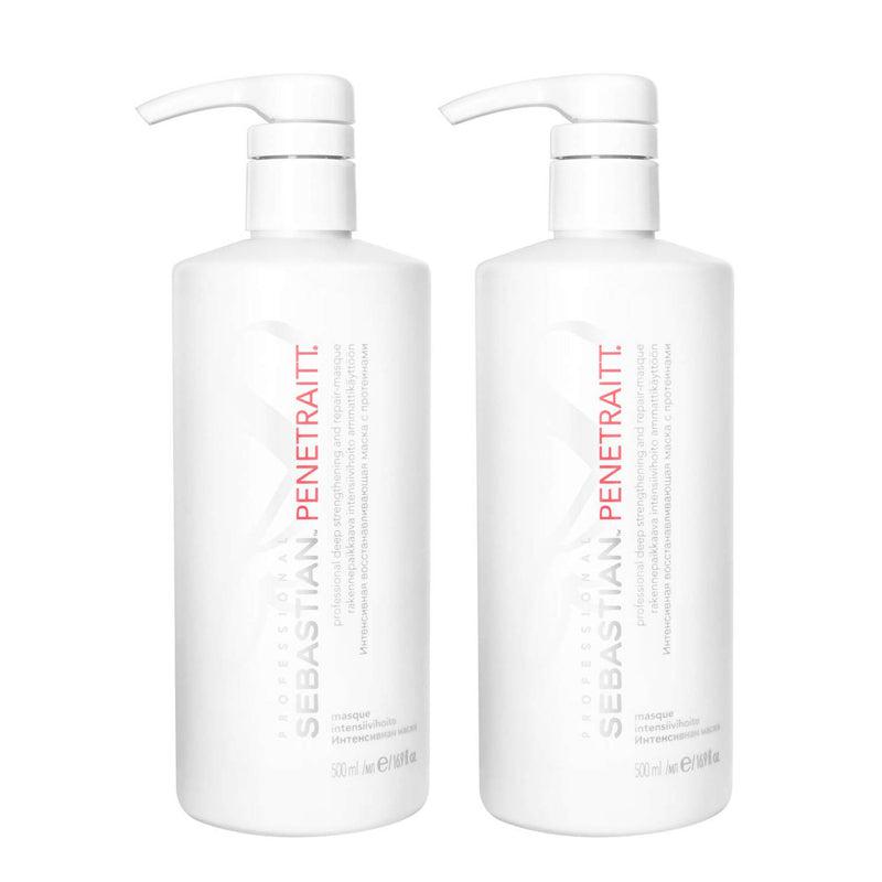 Sebastian Penetraitt Deep Strengthening And Repair Hair Masque 16.9 oz -2Pack-