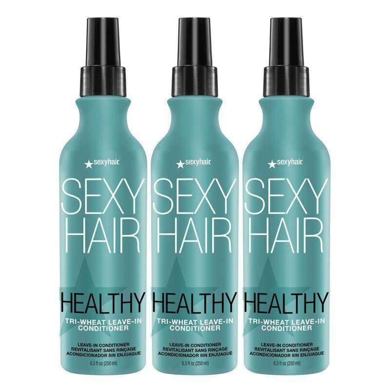 Sexy Hair Healthy Sexy Hair Tri-Wheat Leave In Conditioner - 8.5oz (Pack of 3)-