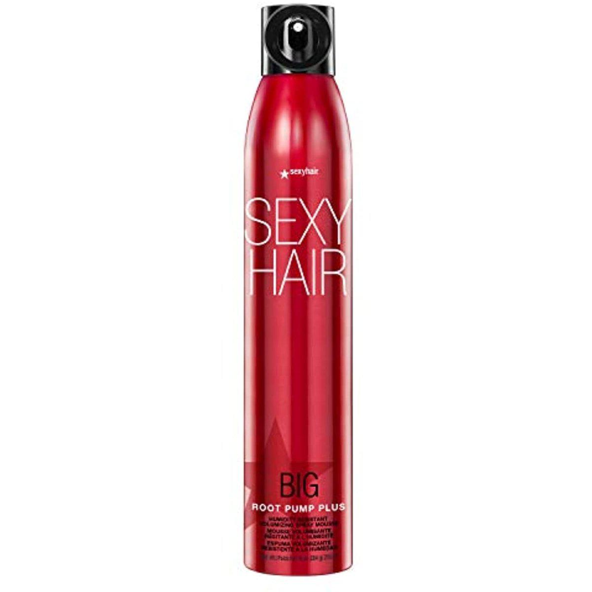 SexyHair Big Root Pump Plus Volumizing Spray Mousse, 10 Oz-