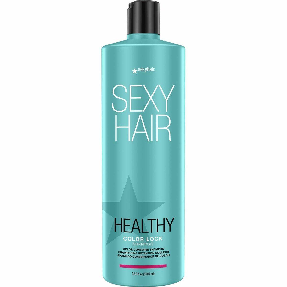 SexyHair Vibrant Color Lock Shampoo, 33.8 Oz-