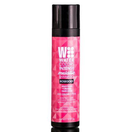 Tressa Watercolors Intense Metallic Shampoo Rosegold - 8.5 oz-