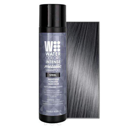 Tressa Watercolors Intense Shampoo Metallic Steel 8.25 oz-