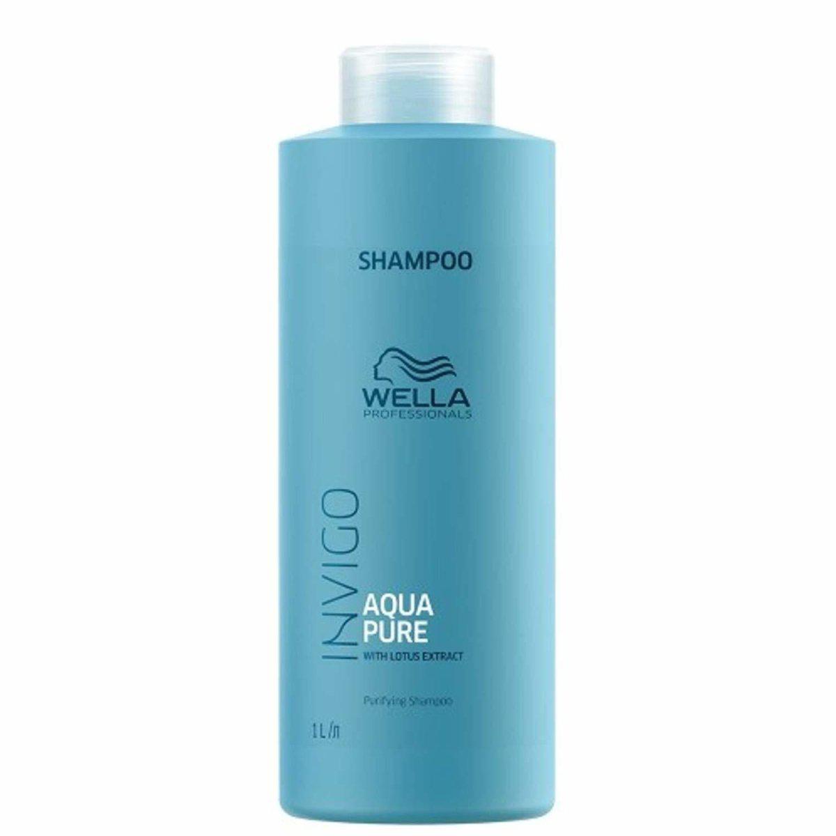 Wella Invigo Aqua Pure Purifying Shampoo 33.8 oz-