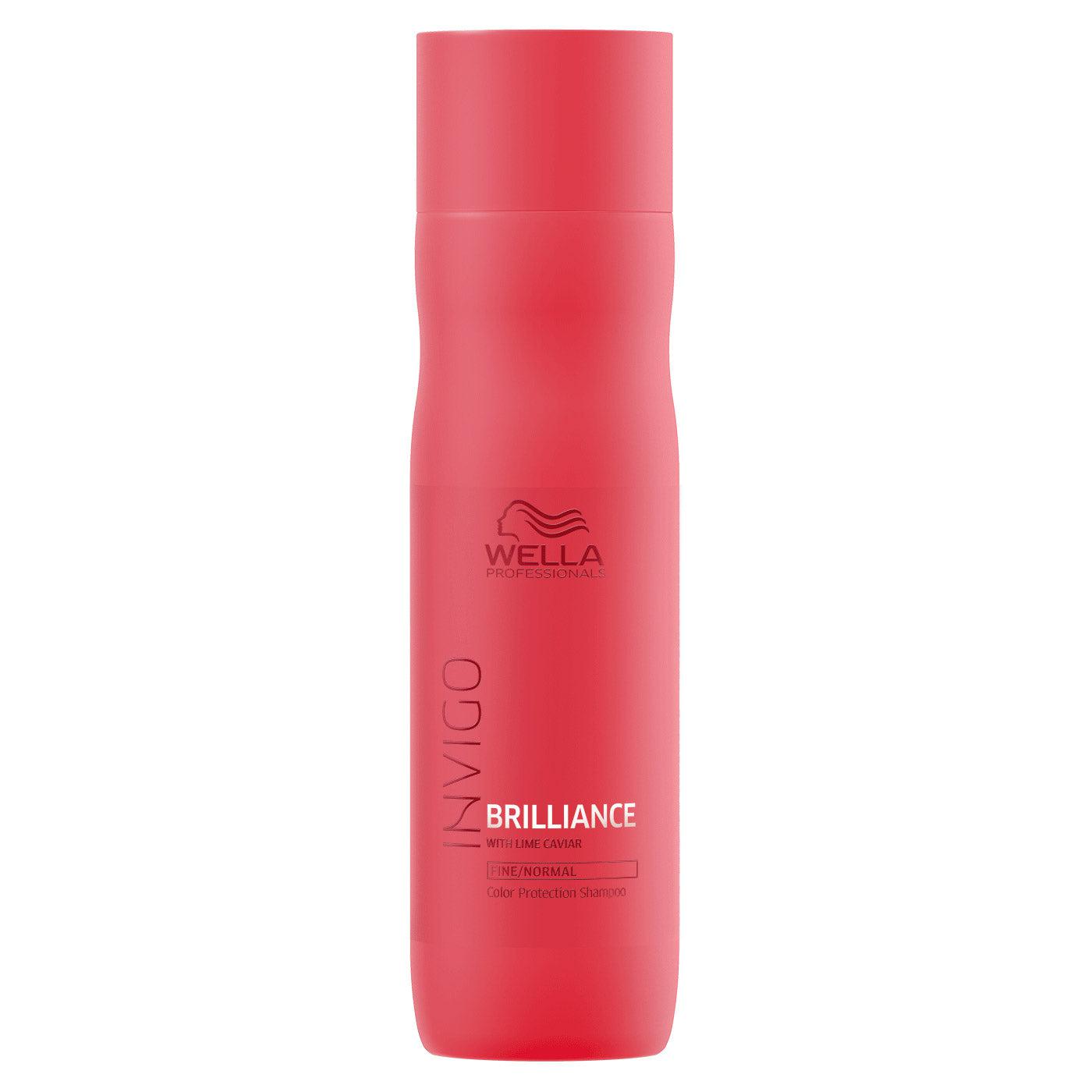 Wella Invigo Brilliance Shampoo for Fine to Normal Hair 10.1oz-