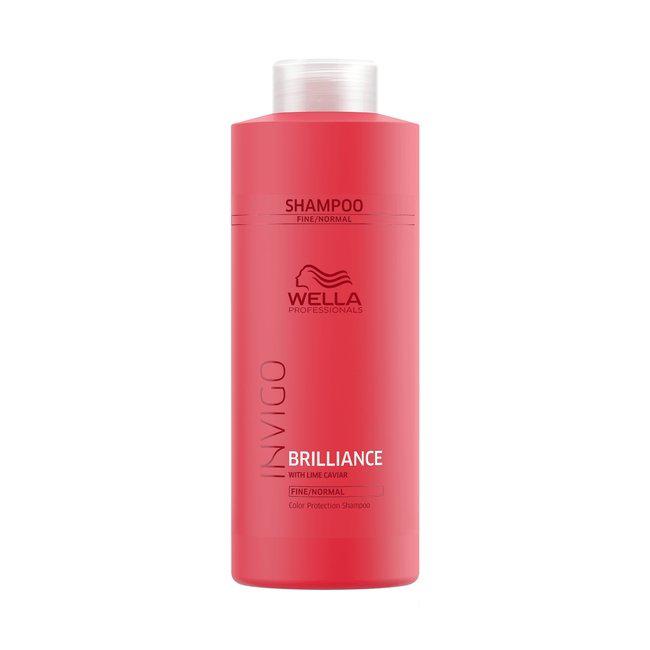 Wella Invigo Brilliance Shampoo for Fine to Normal Hair 1L/33.8oz-