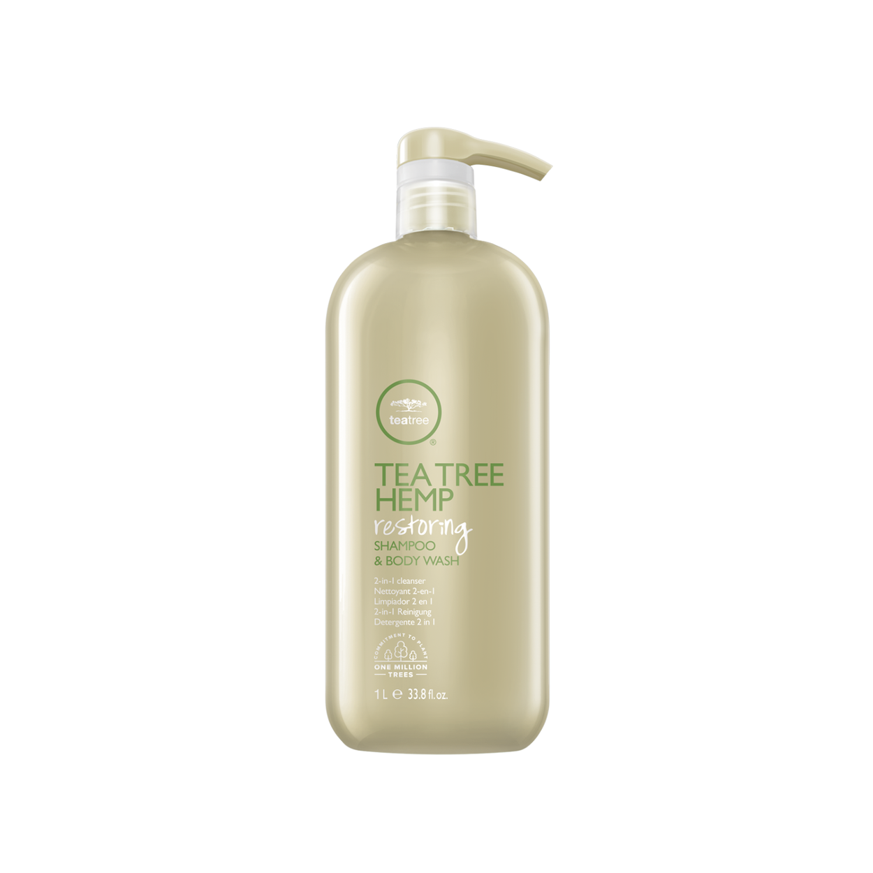 Paul Mitchell tea tree Hemp Restoring Shampoo & Body Wash-