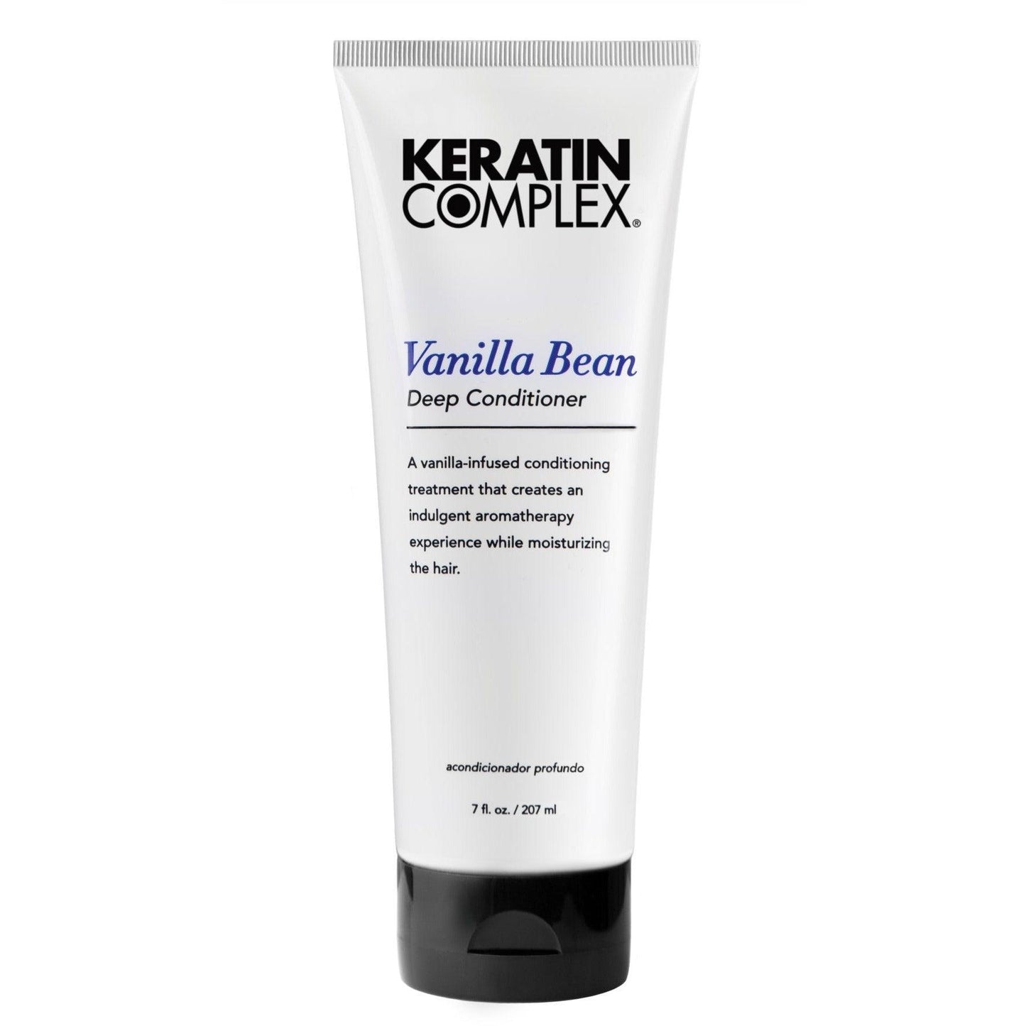 keratin complex vanilla bean deep conditioner jar