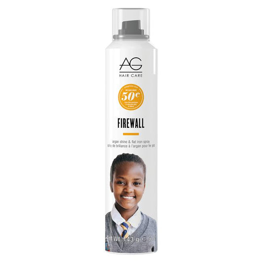 AG Hair One Girl Can Edition Firewall Argan Shine & Flat Iron Spray 5oz