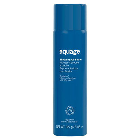 Aquage SeaExtend Silkening Oil Foam, 8 oz- 