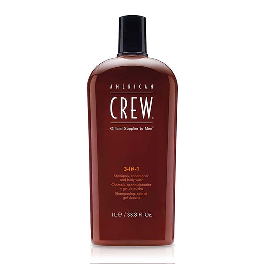 American Crew Classic 3-in-1 Shampoo, Conditioner, Body Wash - 15.2 oz- 