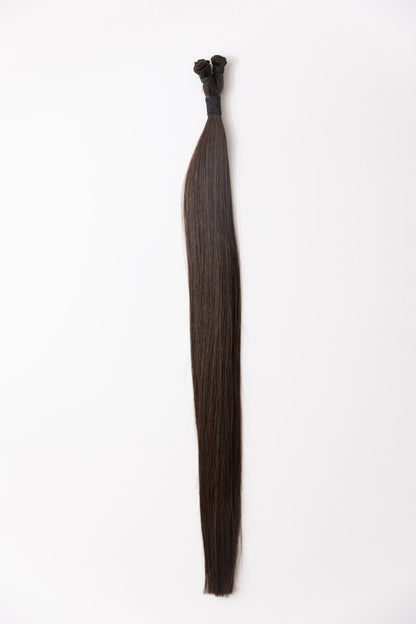 Going to the Dark Side: Hand-Tied Wefts